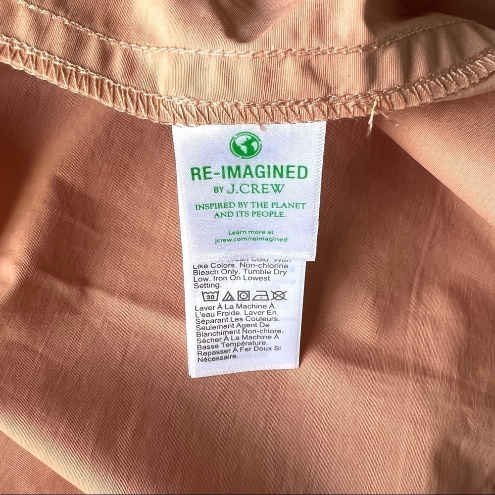 J.Crew Utility Lightweight Hooded Jacket - Warm Taupe Color Size M (New W/O Tag) - Picture 13 of 14